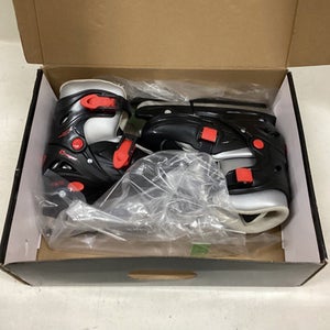 Used American Athletic SKATES ADJ 1-4 Boys Softboot Skate Black And Red Adjustable 11725-S000496116