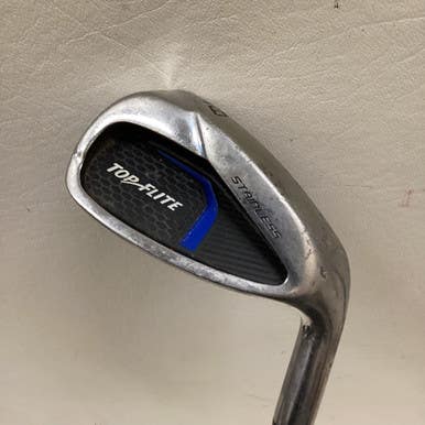 Used Top Flite STAINLESS Mens Individual Iron RH 9 Iron 11725-S000496109