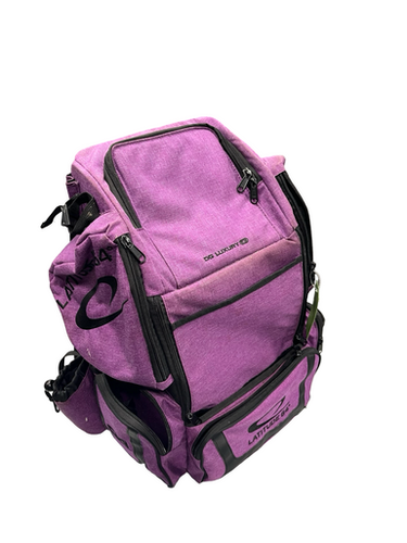 Used Latitude 64 Disc Golf Backpack Purple 11682-S000125338