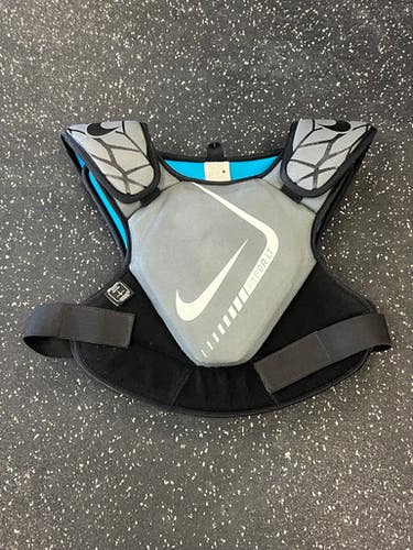 Used Nike VAPOR LT Lacrosse Shoulder Pads Grey XL 11849-S000034787