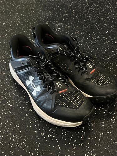 Used Under Armour YARD BB/SB Cleats Black Senior 10.5 11849-S000034755