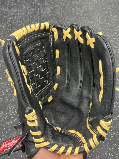Used Rawlings RSS125C BB/SB Glove RH Throw Black 12 1/2" 11849-S000034756