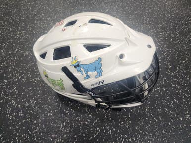 Used Cascade CPVR Lacrosse Helmet White One Size 11849-S000034733