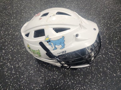 Used Cascade CPVR Lacrosse Helmet White One Size 11849-S000034733