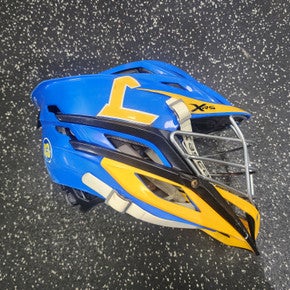 Used Cascade XRS Lacrosse Helmet Royal Blue One Size 11849-S000034735