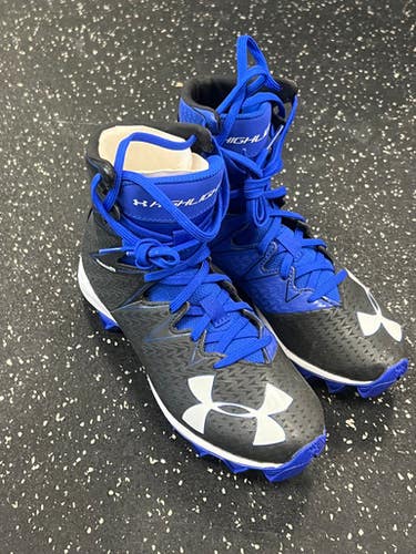 Used Under Armour Jr FB Cleats Black Junior 02.5 11849-S000034851