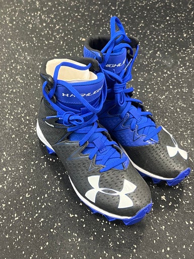 Used Under Armour Jr FB Cleats Black Junior 02.5 11849-S000034851