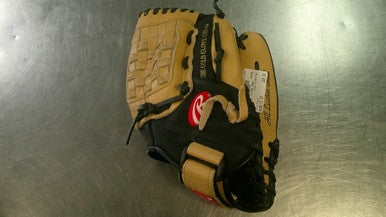 Used Rawlings PLAYER PREF BB/SB Glove RH Throw Black 12" 11868-S000066971