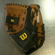 Used Wilson A2448 BB/SB Glove RH Throw Brown 12" 11868-S000066968