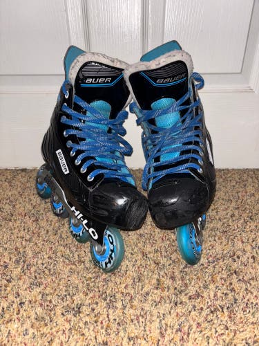 Bauer RSX Inline Skates Regular Width Size 9 (Used)