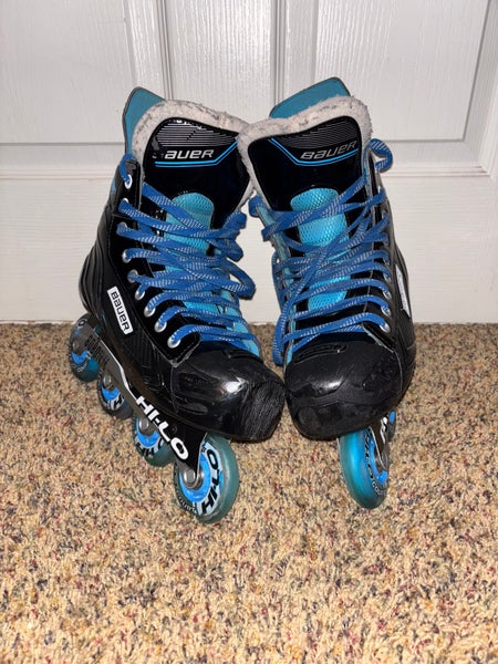 Bauer RSX Inline Skates Regular Width Size 9 (Used)