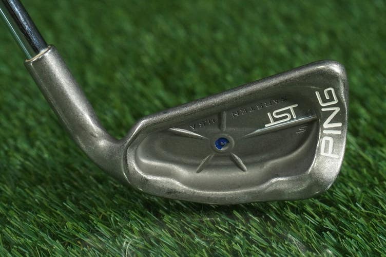 PING ISI 1 IRON KARSTEN CUSHIN DGS STIFF FLEX STEEL SHAFT BLUE DOT RH ~ LOOK!!