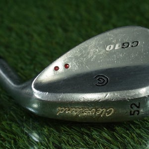 CLEVELAND CG10 52 WEDGE GAP ATTACK APPROACH TRUE TEMPER DYNAMIC GOLD STEEL RH