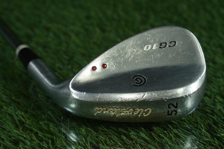 CLEVELAND CG10 52 WEDGE GAP ATTACK APPROACH TRUE TEMPER DYNAMIC GOLD STEEL RH