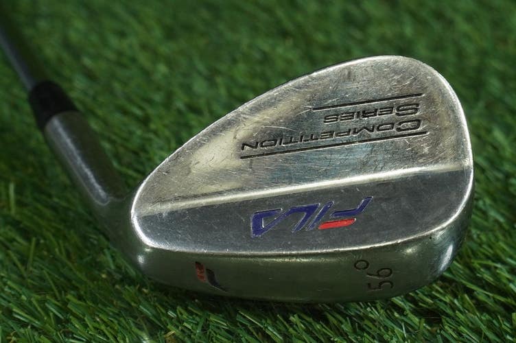 FILA COMPETITION SERIES 56 WEDGE SAND STEEL SHAFT RIGHT HANDED RH ~ LOOK!!