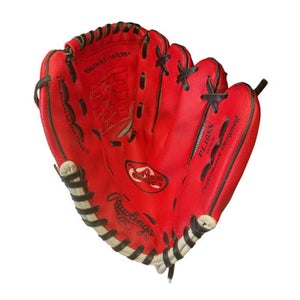 Used Rawlings PLAYER SERIES BB/SB Glove RH Throw Red 10" 11859-S000027494