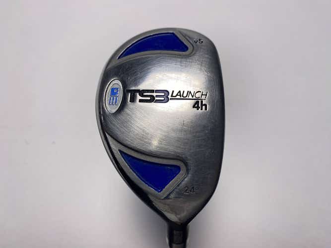 US Kids TS3 Launch 4 Hybrid 24* TS3 60'' Maroon Junior RH Undersize Grip