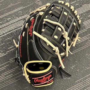 First Base RH Rawlings Heart of the Hide Baseball Glove 12.5" (New)