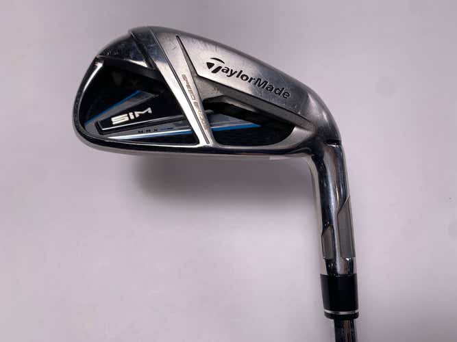 TaylorMade SIM MAX Single 6 Iron KBS Max 85g Stiff Steel Mens RH
