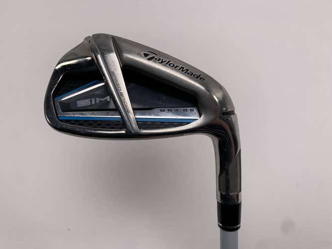 TaylorMade SIM MAX OS Single 9 Iron Aldila NV 45-L Regular Graphite Mens RH