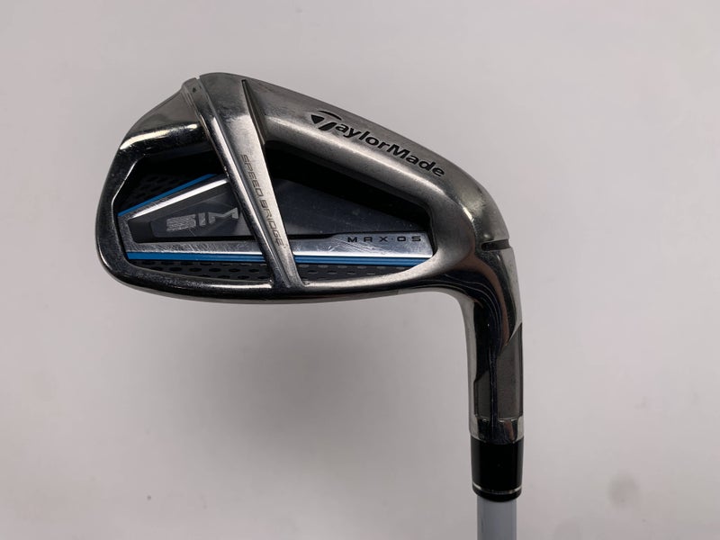 TaylorMade SIM MAX OS Single 9 Iron Aldila NV 45-L Regular Graphite Mens RH