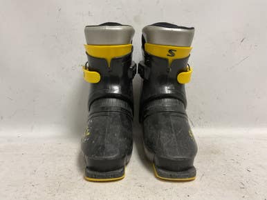 Used Salomon SX TEAM Boys DH Ski Boot Black 210 MP - J02 11855-S000196943