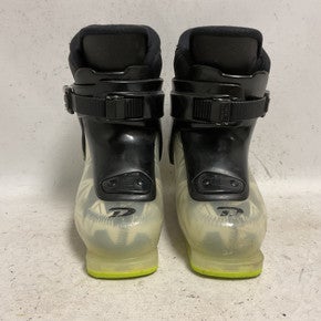 Used Dalbello MENACE 1.0 Boys DH Ski Boot Black And Optic Yellow 185 MP - Y12 11855-S000196915