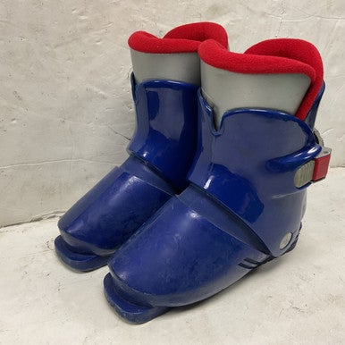 Used BOYS DH SKI BOOTS Boys DH Ski Boot Navy Blue 205 MP - J01 11855-S000196884