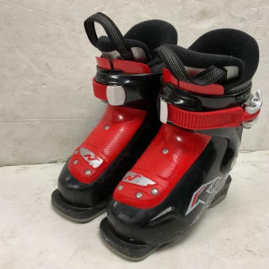 Used Nordica FIREARR Boys DH Ski Boot Black 160 MP - Y09 11855-S000196883