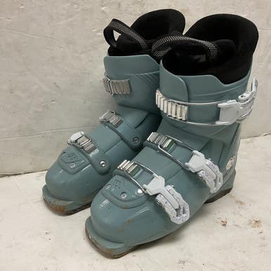 Used Tecnica JT3 PEARL Girls DH Ski Boot Carolina Blue 235 MP - J05.5 - W06.5 11855-S000196869