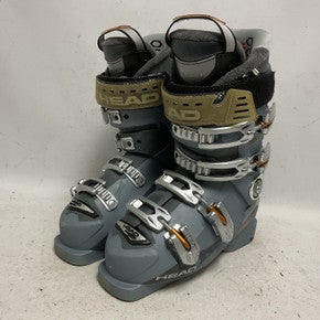 Used Head S8 Womens DH Ski Boot Carolina Blue 225 MP - J04.5 - W5.5 11855-S000197130