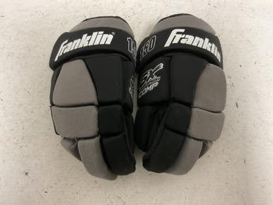 Used Franklin SX STREET COMP Junior Gloves Black And Grey 10" 11855-S000197107
