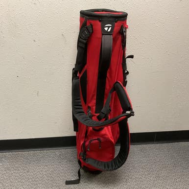Used Taylormade TM23 FLEXTECH Mens Stand Bag Red 11855-S000197075
