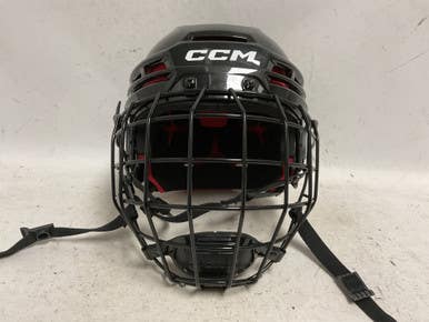 Used CCM TACKS 70 Helmet Cage Combo Black SM 11855-S000197065