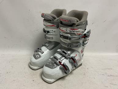 Used Nordica OLYMPIA ONE 10 Womens DH Ski Boot White 245 MP - M06.5 - W07.5 11855-S000197062