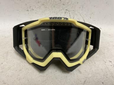 Used 100 SNOW GOGGLES Snow Goggles Adult Black And Tan 11855-S000197020