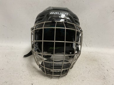 Used Bauer REAKT 85 Helmet Cage Combo Black MD 11855-S000197017