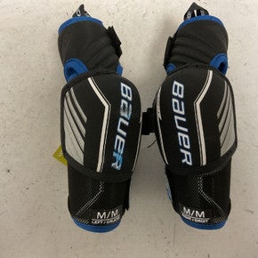 Used Bauer MS 1 Junior Elbow Pads Royal Blue MD 11855-S000196972