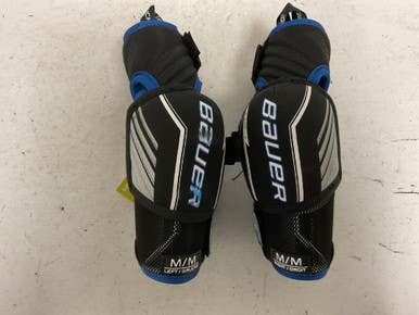 Used Bauer MS 1 Junior Elbow Pads Royal Blue MD 11855-S000196972