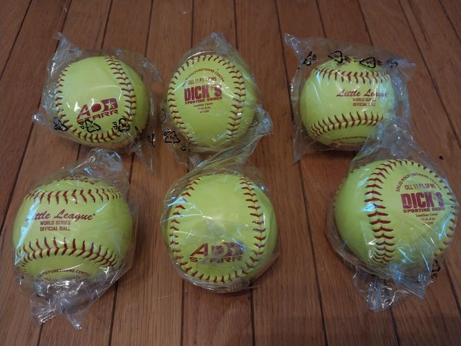 Softball 6 Pack (New)