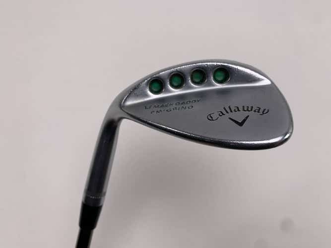 Callaway Mack Daddy PM Grind Lob Wedge LW 60* 10 Recoil 460 F3 Regular LH
