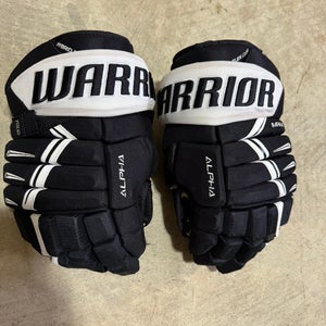 Warrior Alpha DX Pro Gloves 14" Pro Stock (Used)
