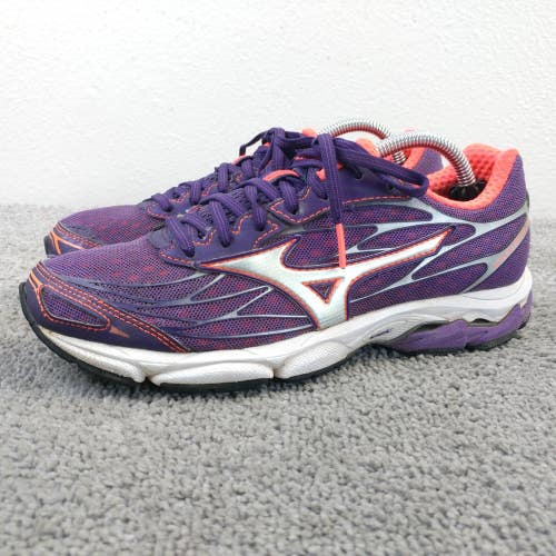 Mizuno Wave Catalyst Womens Size 7 Running Shoes Low Top Purple Sneakers
