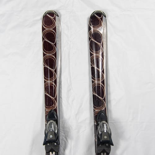 Women's Atomic Balanze 148 cm All Mountain Skis With Bindings (Used)