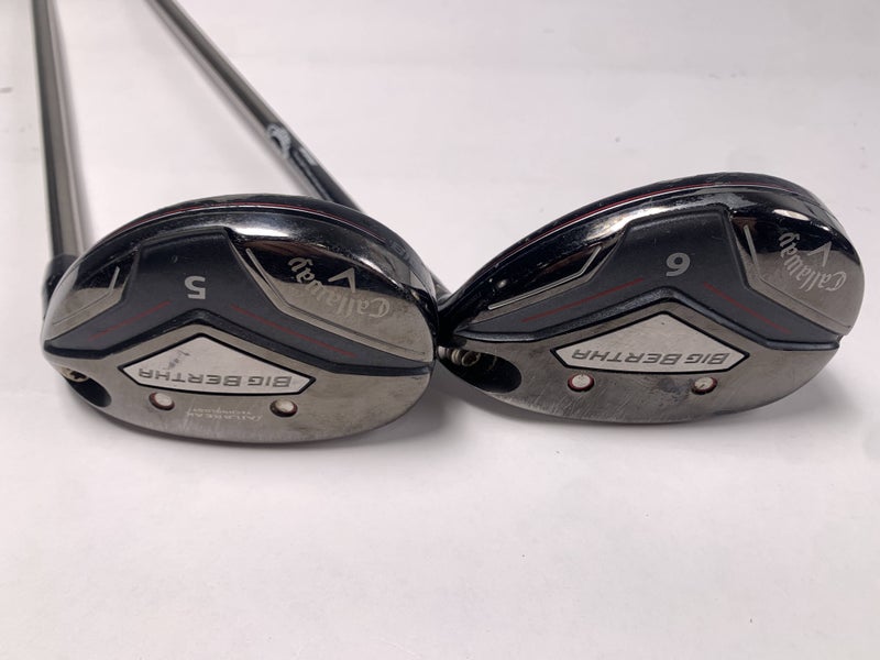 Callaway Big Bertha 2019 5 & 6 Hybrid Set 24* 27* Recoil ESX 450 F1 Ladies RH