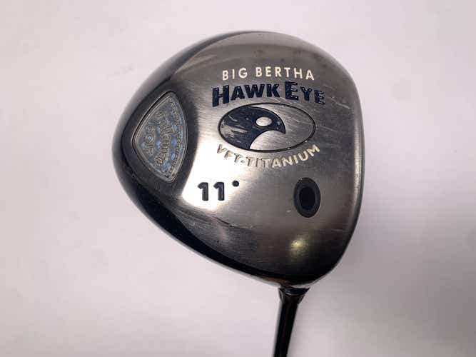 Callaway Hawkeye Driver 11* Big Bertha Gems 50 Ladies Graphite Womens RH