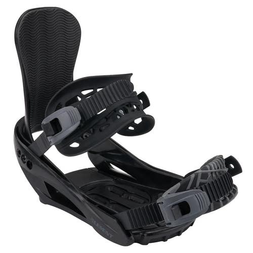 New 5th Element Summit Snowboard Bindings Black/Gray  Size L/XL