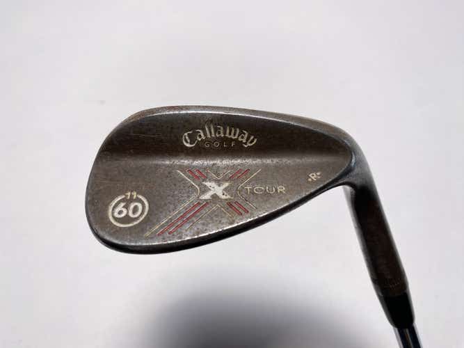 Callaway X Tour Raw Lob Wedge LW 60* 11  Precision Rifle Flighted 6.0 Mens RH