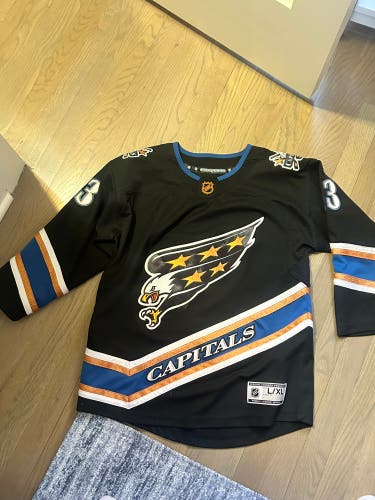 Blue Large Boys CCM Jersey (Used)