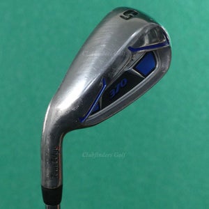 LH Tour Edge Bazooka 370 Single 5 Iron Factory Steel Uniflex